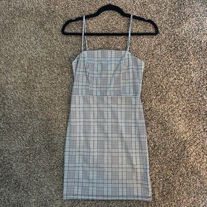 Plaid Mini Dress